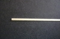 300mm x 1.5mm White Plastic Dot Rod.