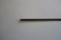 300mm x 1.5mm Black Plastic Dot Rod.